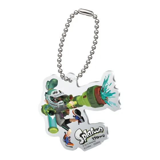 スプラトゥーン イカしたインクリングプレートスイング ボーイ(ターコイズ)