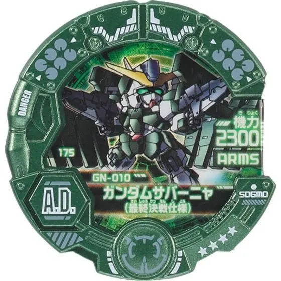 SDガンダムモビルディスク03 -戦場を貫く拳- ガンダムサバーニャ（最終決戦仕様）