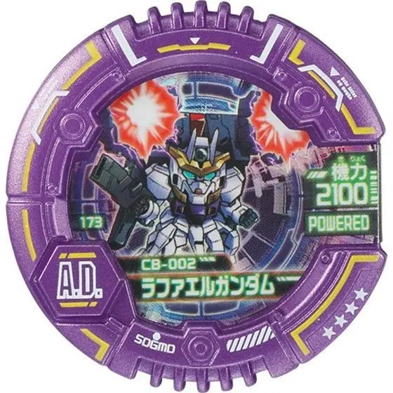 SDガンダムモビルディスク03 -戦場を貫く拳- ラファエルガンダム