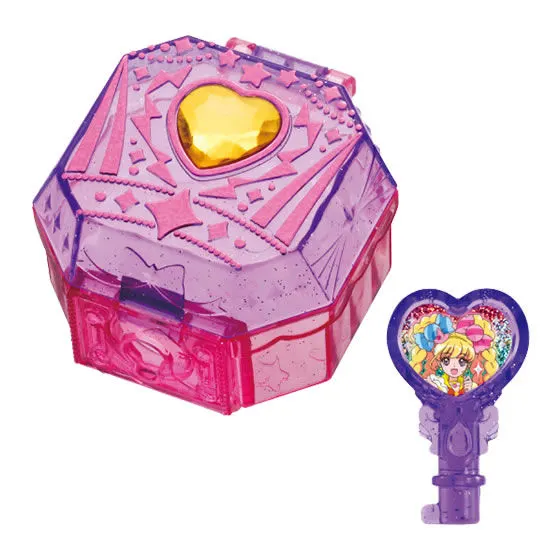魔法つかいプリキュア!ひみつの宝石箱 ストーントパーズ宝石箱 ハートキーver.