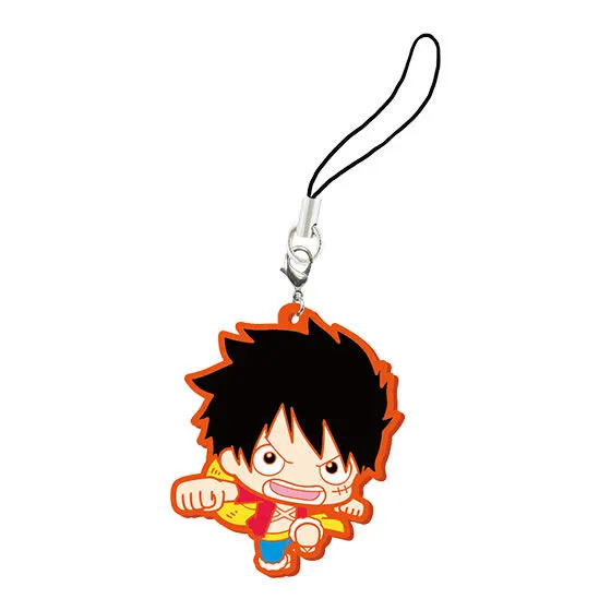 From TV animation ONE PIECE カプセルラバーマスコット vol.2 モンキー・D・ルフィ