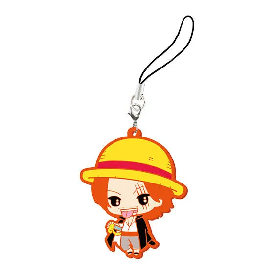 From TV animation ONE PIECE カプセルラバーマスコット vol.2 シャンクス