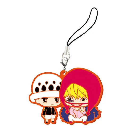 From TV animation ONE PIECE カプセルラバーマスコット vol.2 ロー&コラソン