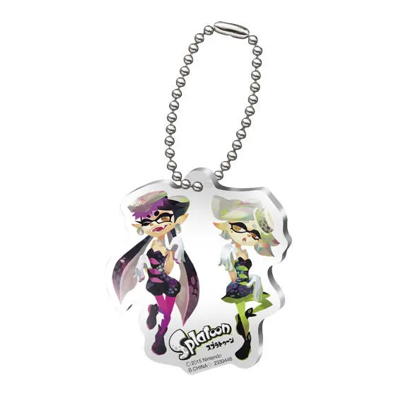 スプラトゥーン　イカしたインクリングプレートスイング2 シオカラーズ