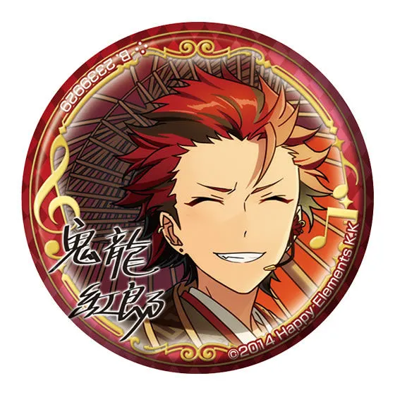 あんさんぶるスターズ！ カプセル缶バッジコレクション-2nd LIVE- 鬼龍紅郎