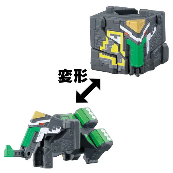 動物戦隊ジュウオウジャー 可動変形ジュウオウキューブ02 キューブエレファント