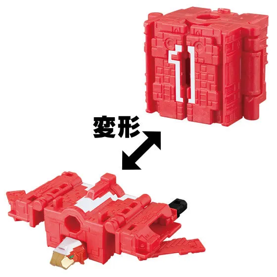動物戦隊ジュウオウジャー 可動変形ジュウオウキューブ02 キューブイーグル（メタリックVer.)