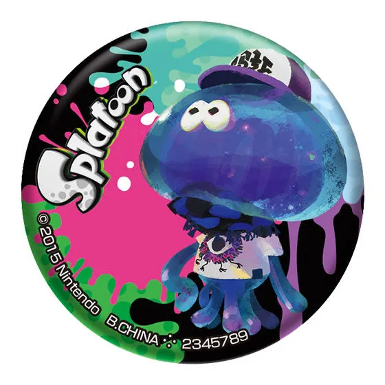 スプラトゥーン　イカした缶バッジコレクション2 エチゼン