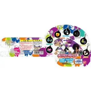 スプラトゥーンイカしたギアパワーメタルチャーム2の画像