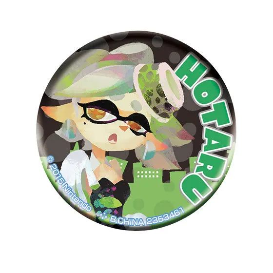 スプラトゥーン イカしたブロマイド缶バッジfeat.シオカラーズ ホタルB