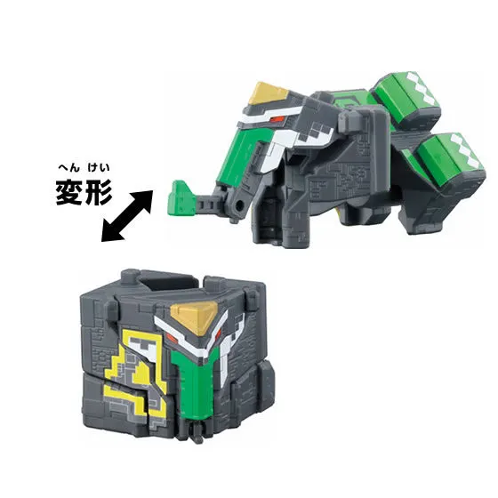 動物戦隊ジュウオウジャー　可動変形ジュウオウキューブ04 キューブエレファント