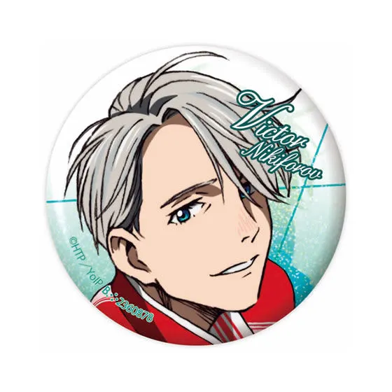 ユーリ!!! on ICE カプセル缶バッジコレクション ヴィクトル・ニキフォロフ