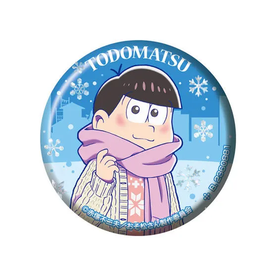 おそ松さん 缶バッジコレクション in winter トド松
