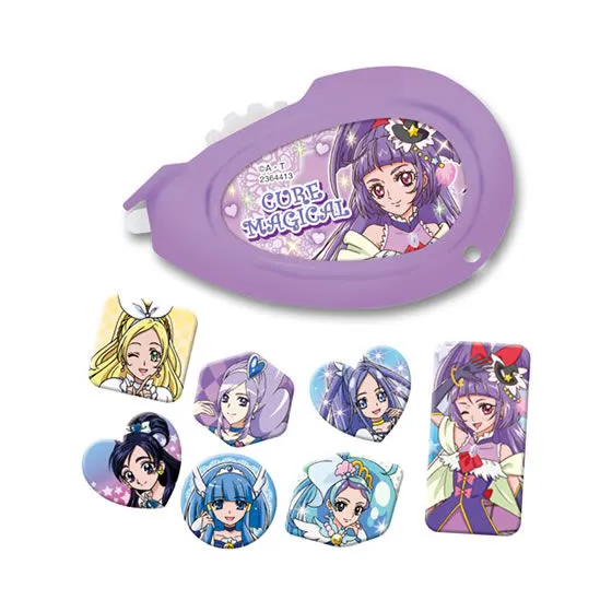 プリキュアオールスターズ　プリキュアくるぺたシール キュアマジカルセット