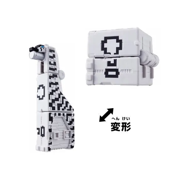 動物戦隊ジュウオウジャー 可動変形ジュウオウキューブEX キューブシマウマ