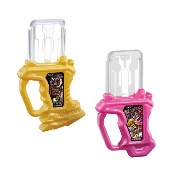 仮面ライダーエグゼイド　なりきり仮面ライダーエグゼイド04 ミニミニライダーガシャットセット（ドラゴナイトハンターＺ＆マイティアクションＸ）
