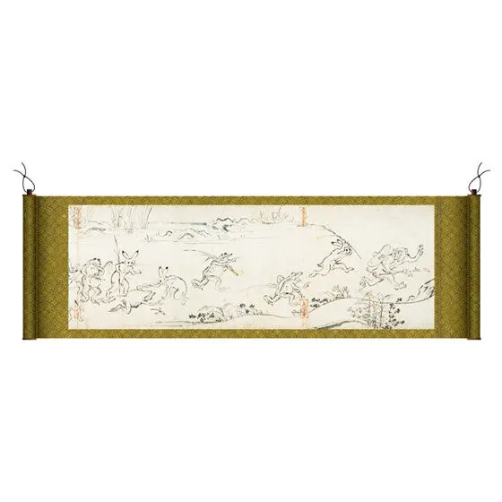 鳥獣戯画 絵巻物風ミニたぺすとりぃ 其ノ三