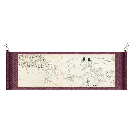 鳥獣戯画 絵巻物風ミニたぺすとりぃ 其ノ四