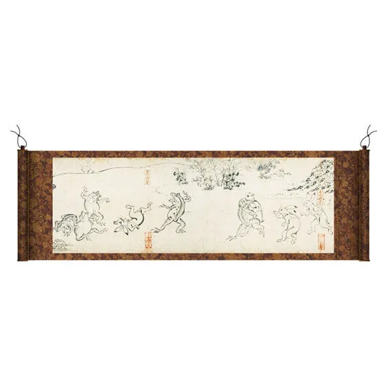 鳥獣戯画 絵巻物風ミニたぺすとりぃ 其ノ五