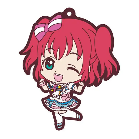 ラブライブ！サンシャイン!カプセルラバーマスコット01 黒澤 ルビィ