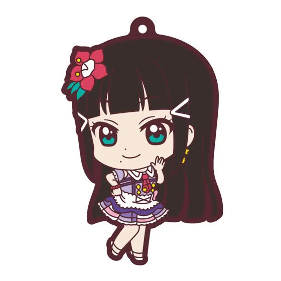 ラブライブ！サンシャイン!カプセルラバーマスコット01 黒澤 ダイヤ
