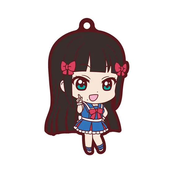 ラブライブ！サンシャイン!!　カプセルラバーマスコット02 黒澤 ダイヤ