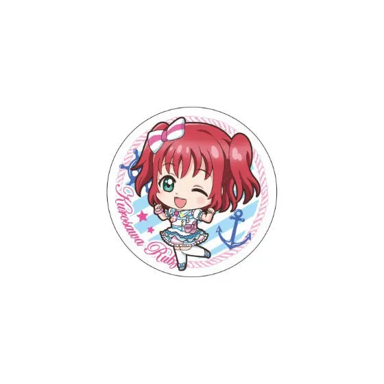 ラブライブ!サンシャイン!! かぷりるずバッジ 黒澤 ルビィ