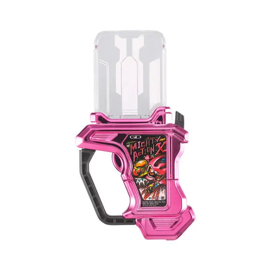 仮面ライダーエグゼイド ガシャポンサウンドライダーガシャット01 マイティアクションX ガシャット ピカピカメッキver.