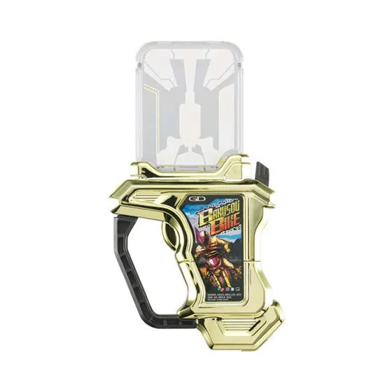 仮面ライダーエグゼイド ガシャポンサウンドライダーガシャット02 爆走バイクガシャット(ピカピカイエローメッキver.)