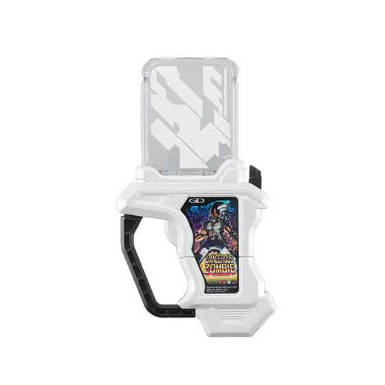 仮面ライダーエグゼイド　ガシャポンサウンドライダーガシャット03 デンジャラスゾンビガシャット（ピカピカホワイトメッキVer.）
