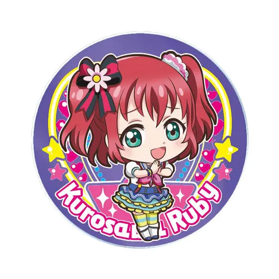 ラブライブ!サンシャイン!! かぷりるずバッジ02 黒澤 ルビィ
