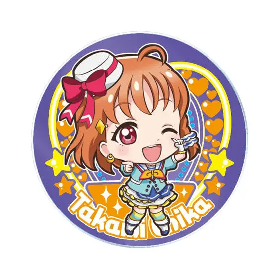 ラブライブ!サンシャイン!! かぷりるずバッジ02 高海 千歌