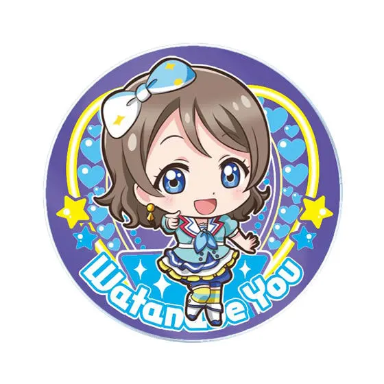 ラブライブ!サンシャイン!! かぷりるずバッジ02 渡辺 曜