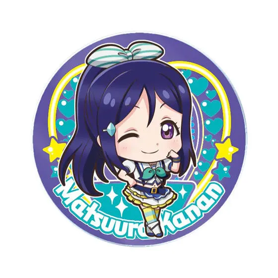 ラブライブ!サンシャイン!! かぷりるずバッジ02 松浦 果南