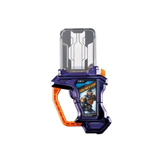 仮面ライダーエグゼイド ガシャポンサウンドライダーガシャット04 刀剣伝ガイムガシャット ピカピカネイビーメッキver.