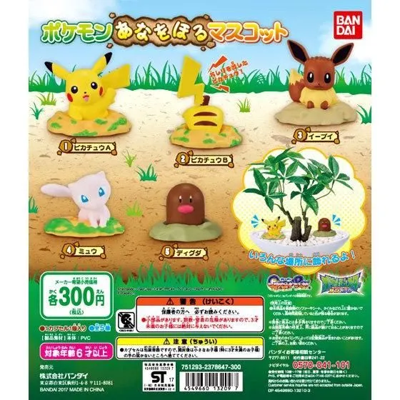 ポケットモンスター ポケモンあなをほるマスコットの台紙