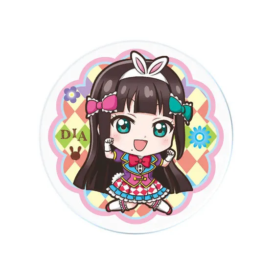 ラブライブ!サンシャイン!! かぷりるずバッジ3 黒澤 ダイヤ