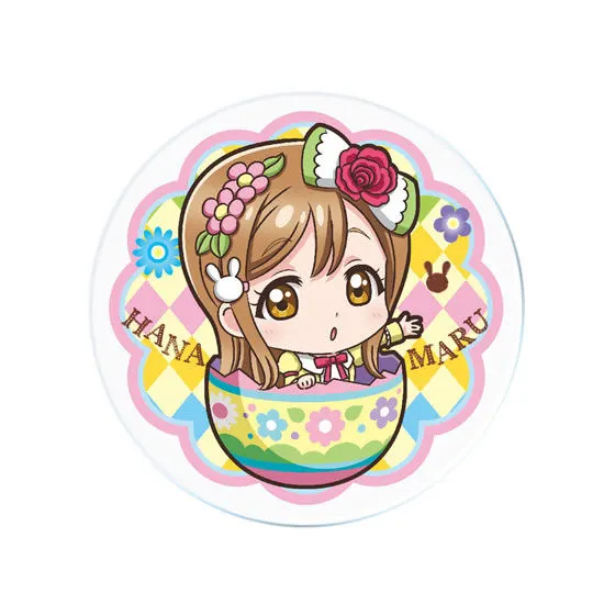 ラブライブ!サンシャイン!! かぷりるずバッジ3 国木田 花丸