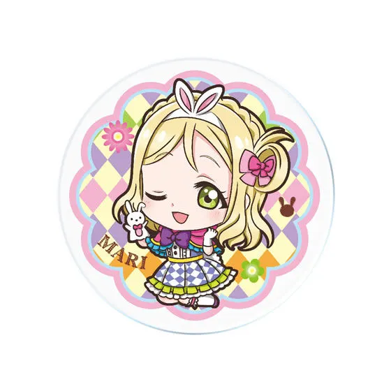 ラブライブ!サンシャイン!! かぷりるずバッジ3 小原 鞠莉