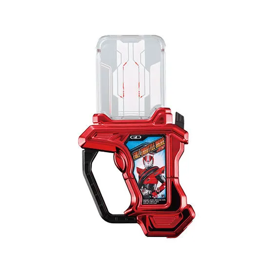 仮面ライダーエグゼイド　ガシャポンサウンドライダーガシャット10 フルスロットルドライブガシャット ピカピカレッドメッキver.