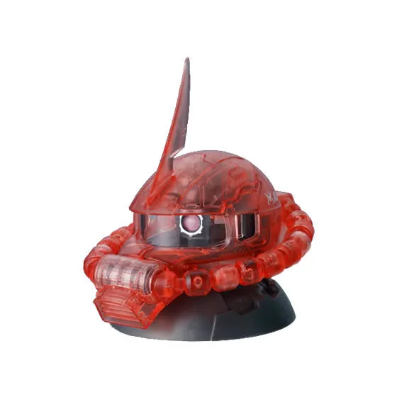 EXCEED MODEL ZAKU HEAD 2 シークレットレア・シャア専用ザクⅡ（クリアVer.）