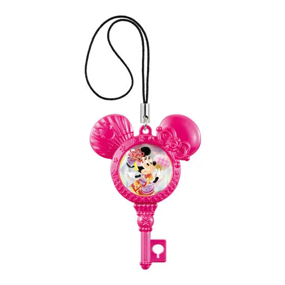 データカードダス　ディズニー マジックキャッスル キラキラ★シャイニースター　マジカルシャイニー★キーコレクション5 お祭り　ミニー