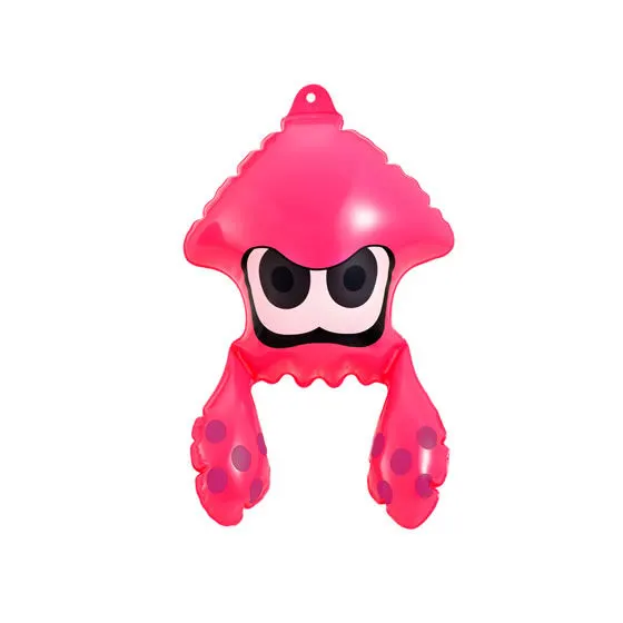 スプラトゥーン2 イカしたエアーマスコット イカ（ネオンピンク）