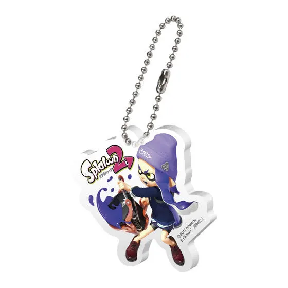 スプラトゥーン2 アクリルスイング ガール ブライトブルー