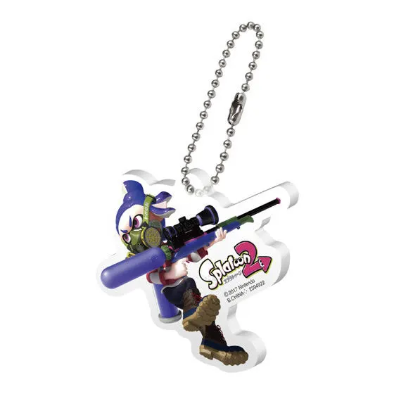 スプラトゥーン2 アクリルスイング ガール ブライトブルー