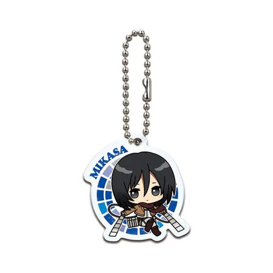 【mini】進撃の巨人 アクリルチャーム ミカサ・アッカーマン