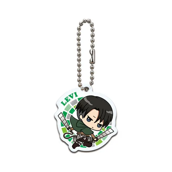 【mini】進撃の巨人 アクリルチャーム リヴァイ