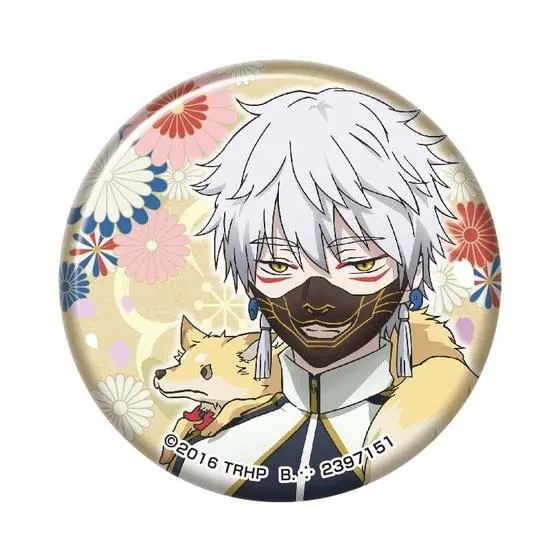 【mini】刀剣乱舞-花丸-　カプセル缶バッジmini2 鳴狐