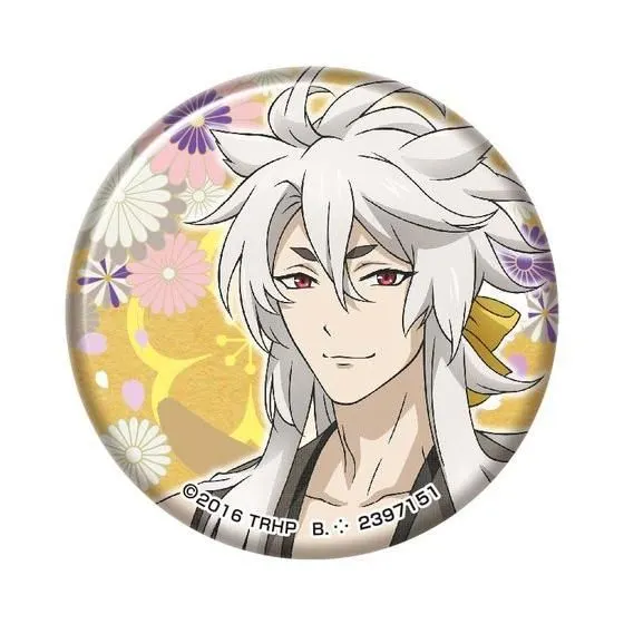 【mini】刀剣乱舞-花丸-　カプセル缶バッジmini2 小狐丸