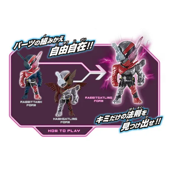 仮面ライダービルド REMIX RIDERS01 商品説明